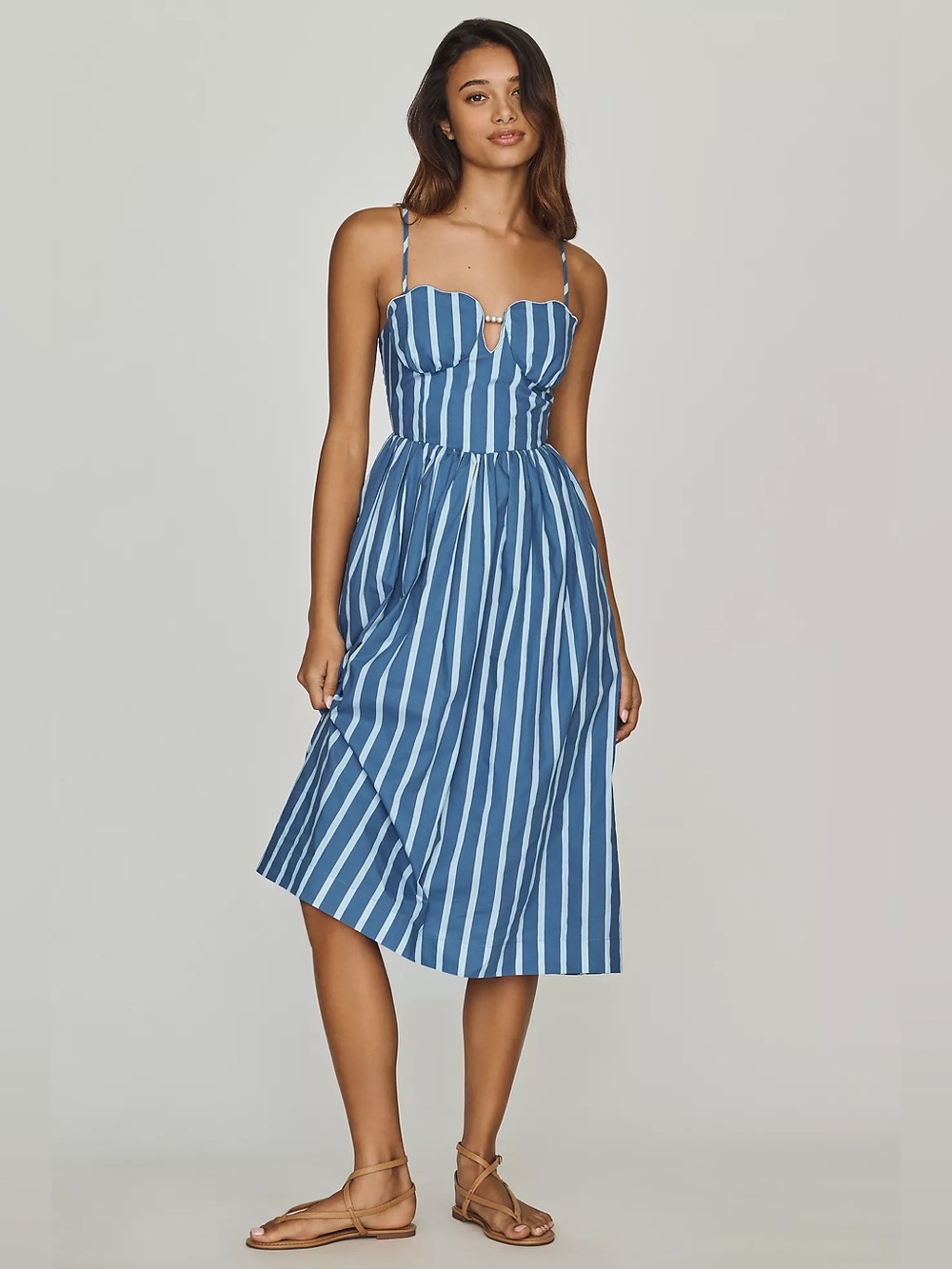 NWT English Factory Marine Midi Dress